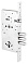 Корпус врезного замка c защёлкой MDV25/C-60.85.3R16